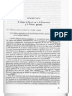 García Berrio. Sobre el estatuto científico de la Teoría de la Literatura