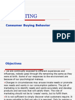 Consumer Buying Behavior - 10-11