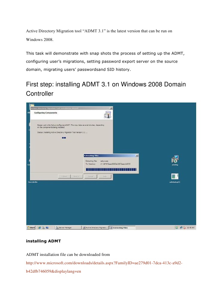 Active Directory Migration Tool From 2003 To 2008 | PDF | Active ...