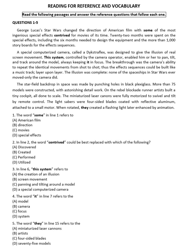 2.Rd For Reference and Vocabulary | PDF | Oceanography | Nature