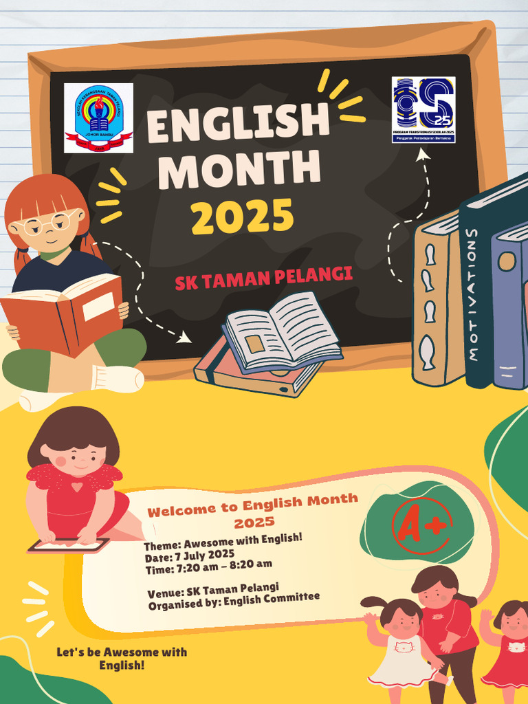 English Month 2025: Awesome with English! | PDF
