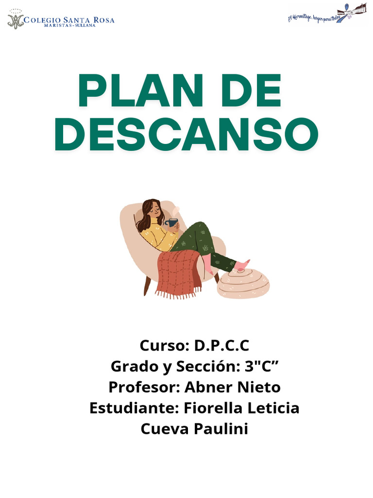 Plan de Descanso y Rendimiento Académico | PDF | Dormir | Estado de ...