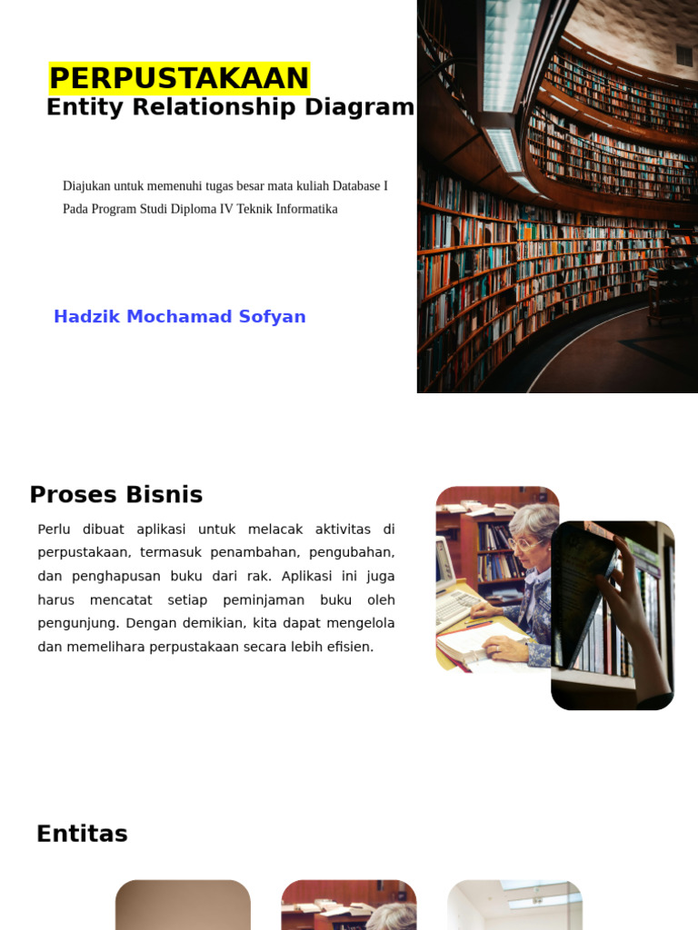 Rancangan Database Perpustakaan | PDF