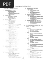 Nota Ringkas Pendidikan Moral