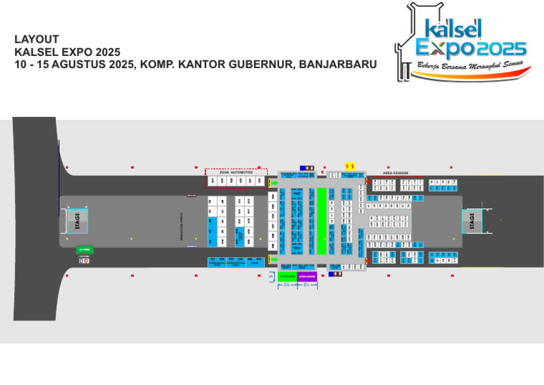 Layout Kalsel Expo 2025 | PDF