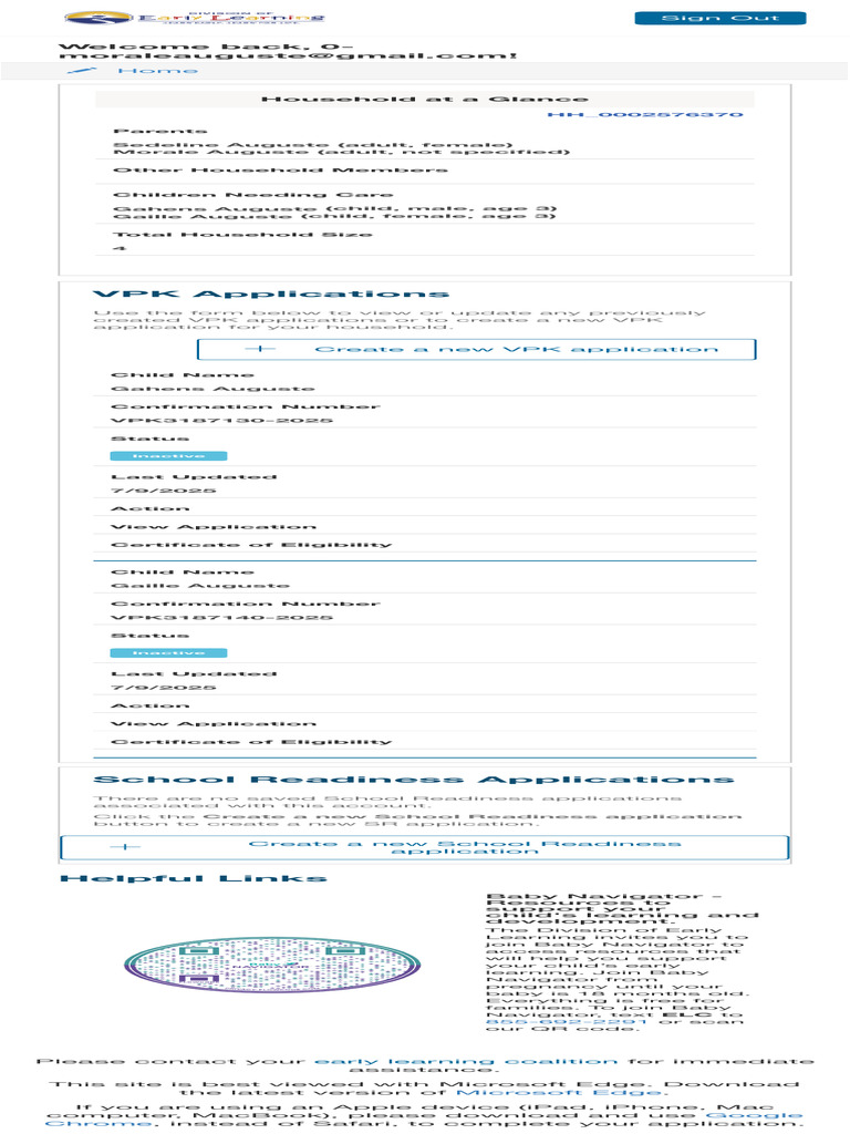 ELC Broward Parent Portal Overview | PDF | Safari (Web Browser) | Ios