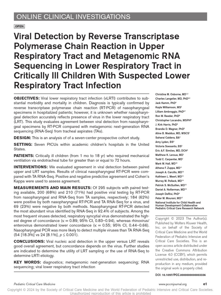 Viral Detection by Reverse Transcriptase.13 | PDF | Dna Sequencing | Virus