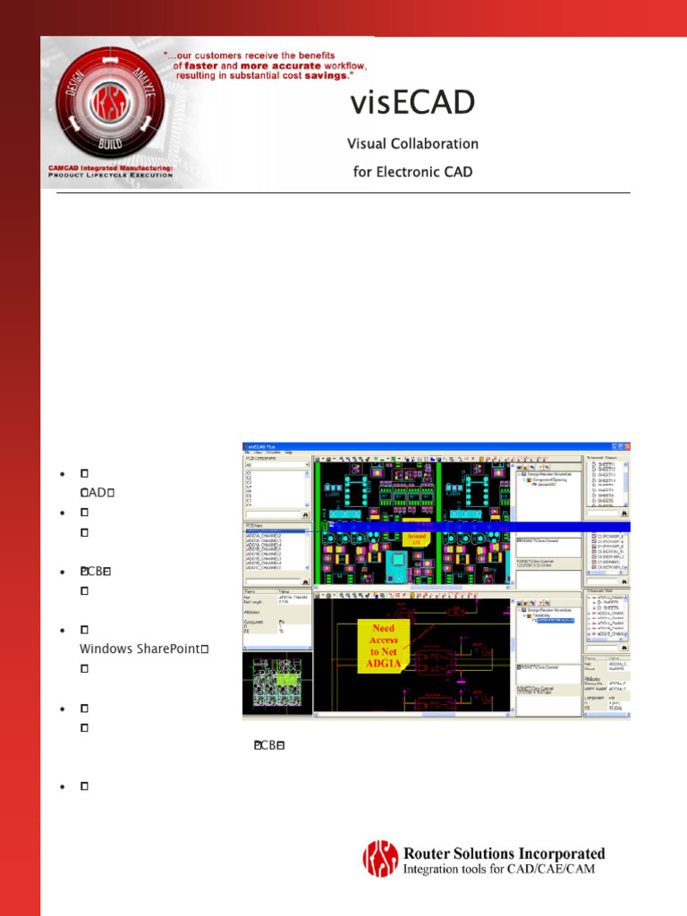 visECAD: Efficient PCB Collaboration Tool | PDF