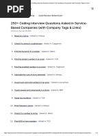 Visa Coding Assessment Questions | PDF | String (Computer Science ...