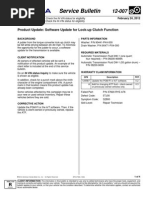 Download Acura  2010-2011 MDX  ZDX Tranmission Lock-Up Clutch Service Bulletin B12-007 by Richard SN88879133 doc pdf