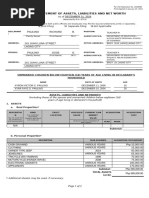 Revised SALN Form 2025 Template | PDF | Net Worth