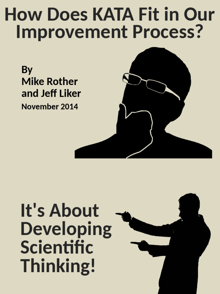 Integrating Kata in Lean Practices | PDF | Kata | Mindset