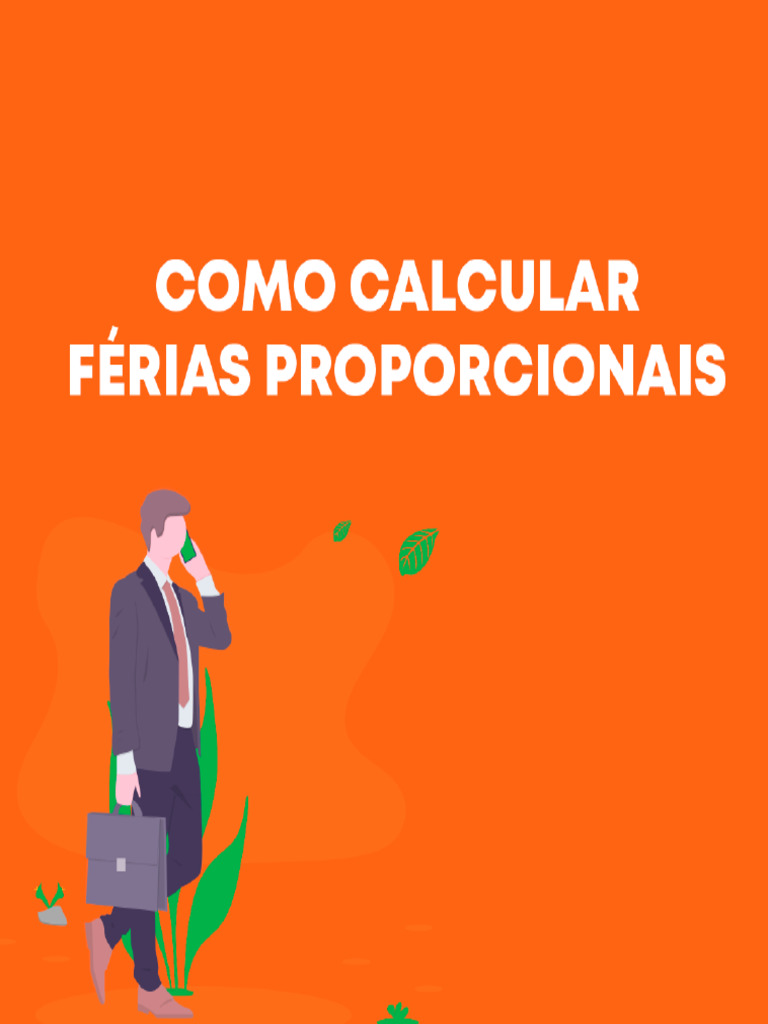 Como Calcular Férias Proporcionais | PDF