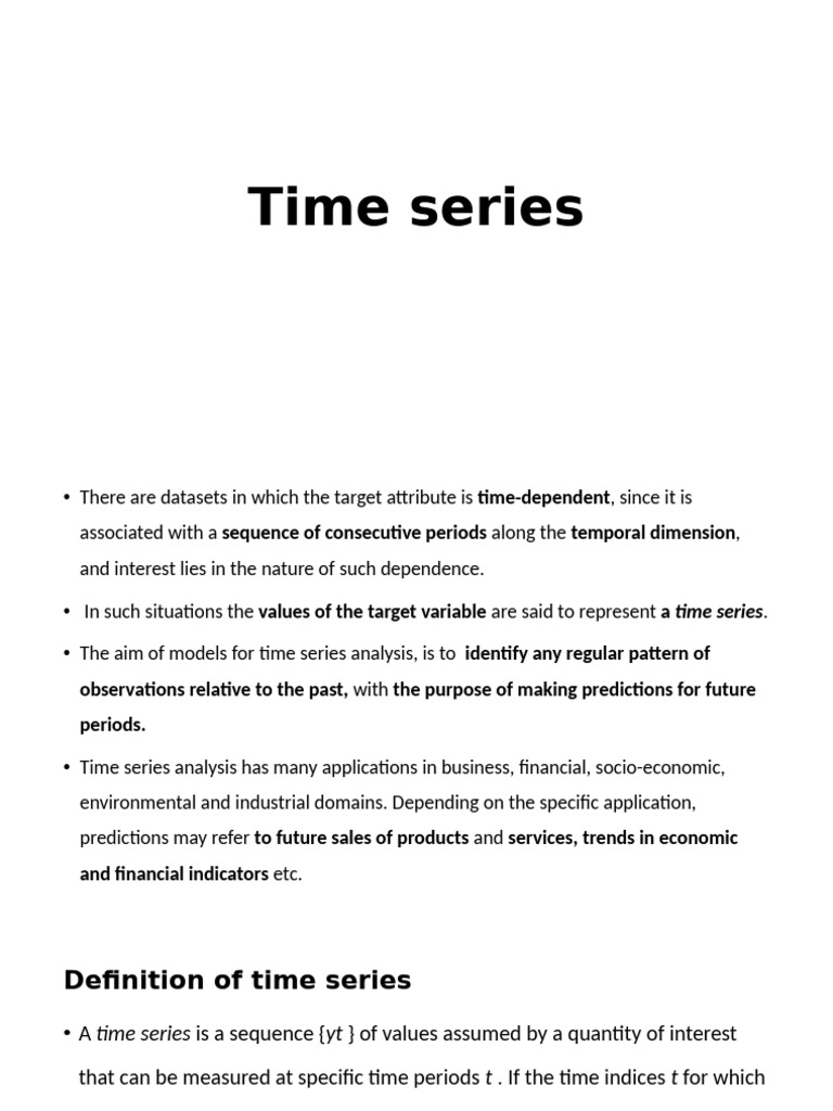 Understanding Time Series Analysis | PDF | Time Series | Seasonality