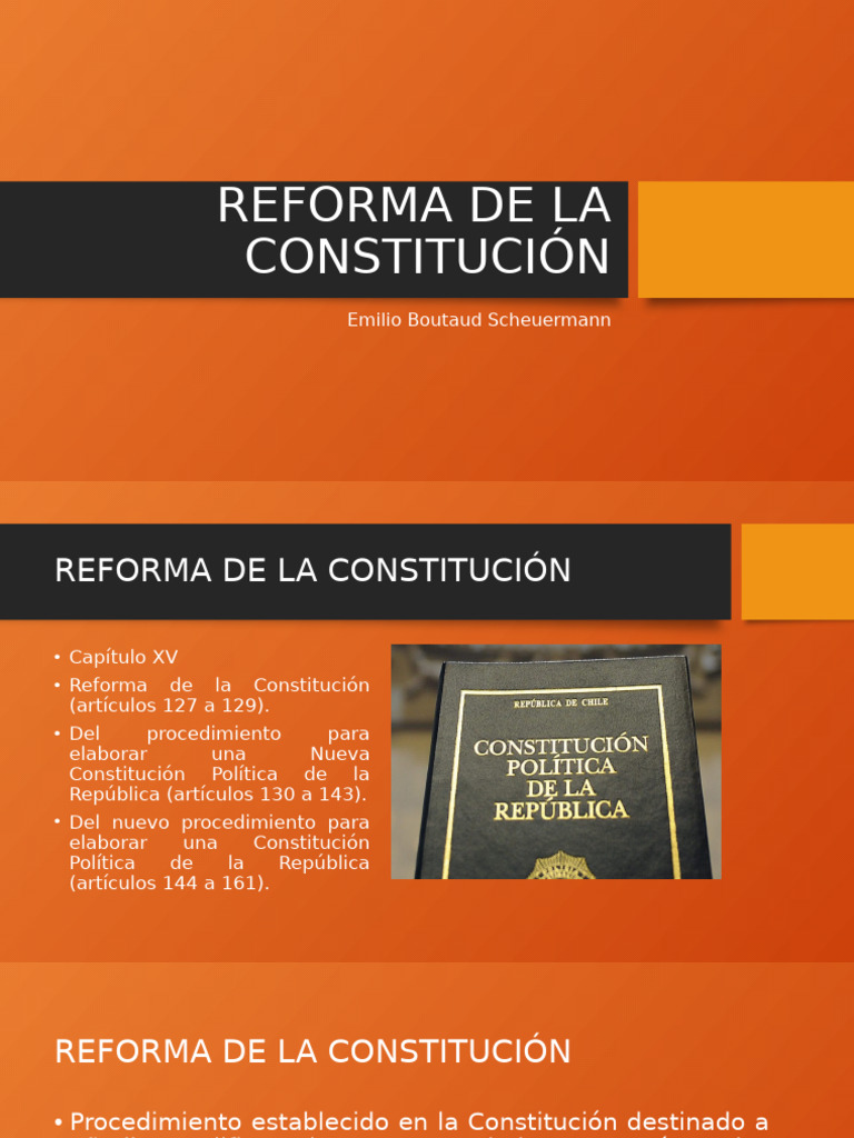 Reforma de La Constituci N | PDF | Constitución | Veto