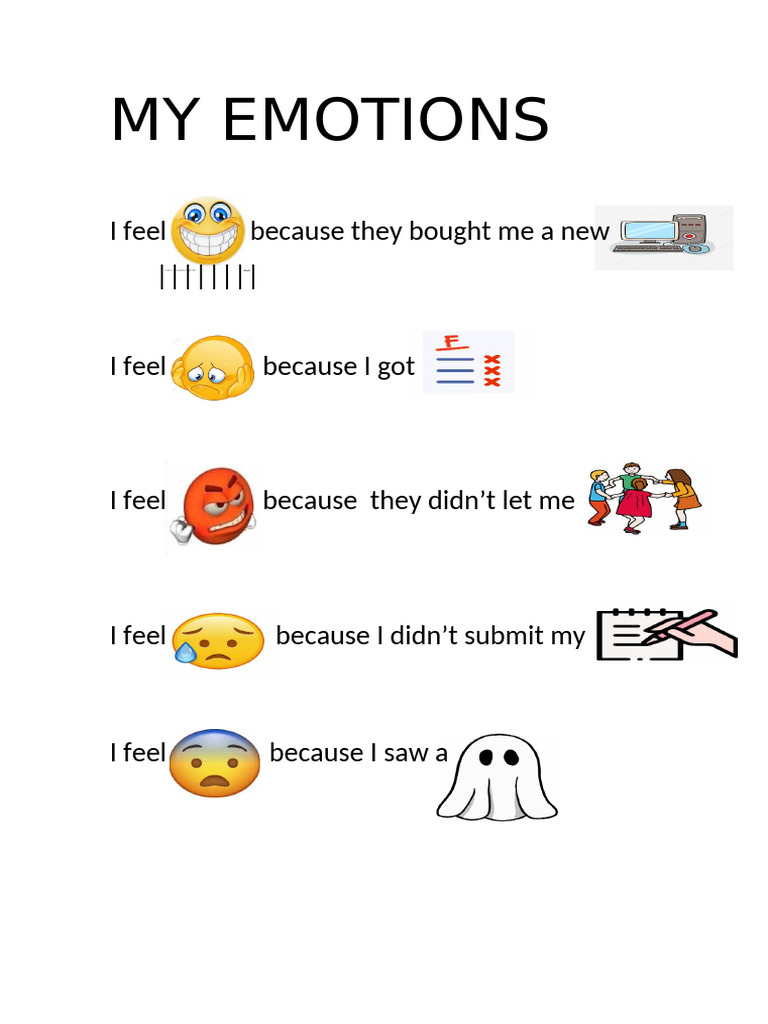 My Emotions | PDF