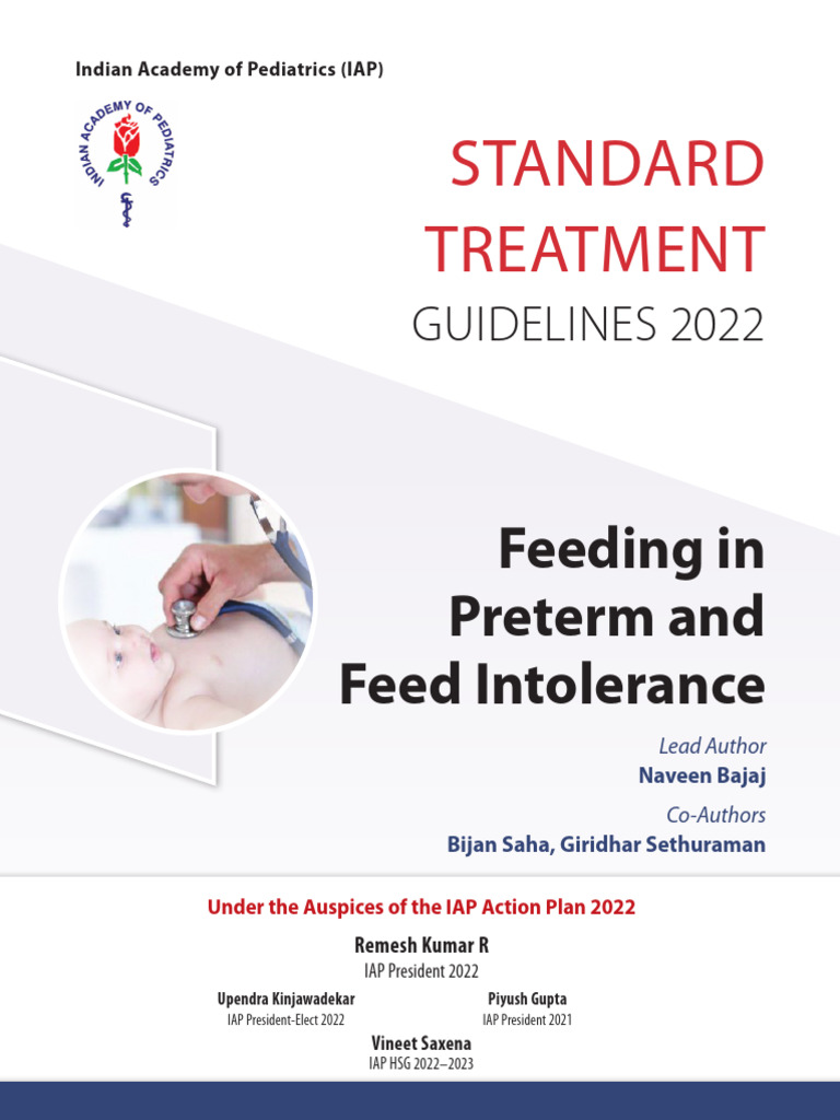 Guidelines on Feeding Intolerance in Preterm Infants | PDF | Preterm ...
