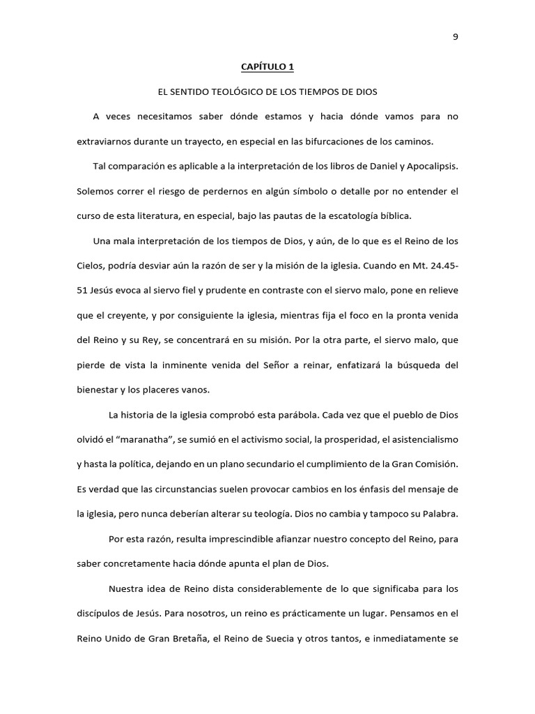 La Misión de la Iglesia y el Reino de Dios | PDF | Jesús | Evangelio de ...