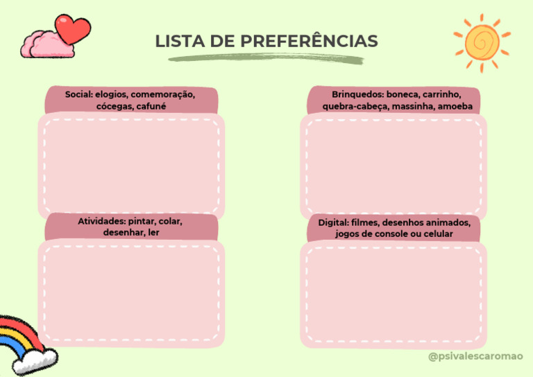 Lista de Preferências | PDF