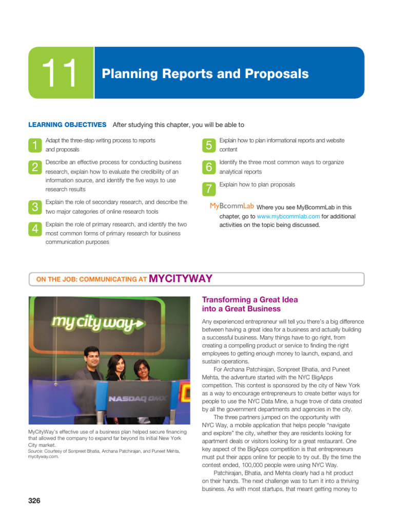 011 - Planning-Writing-Completing Report and Proposals | PDF