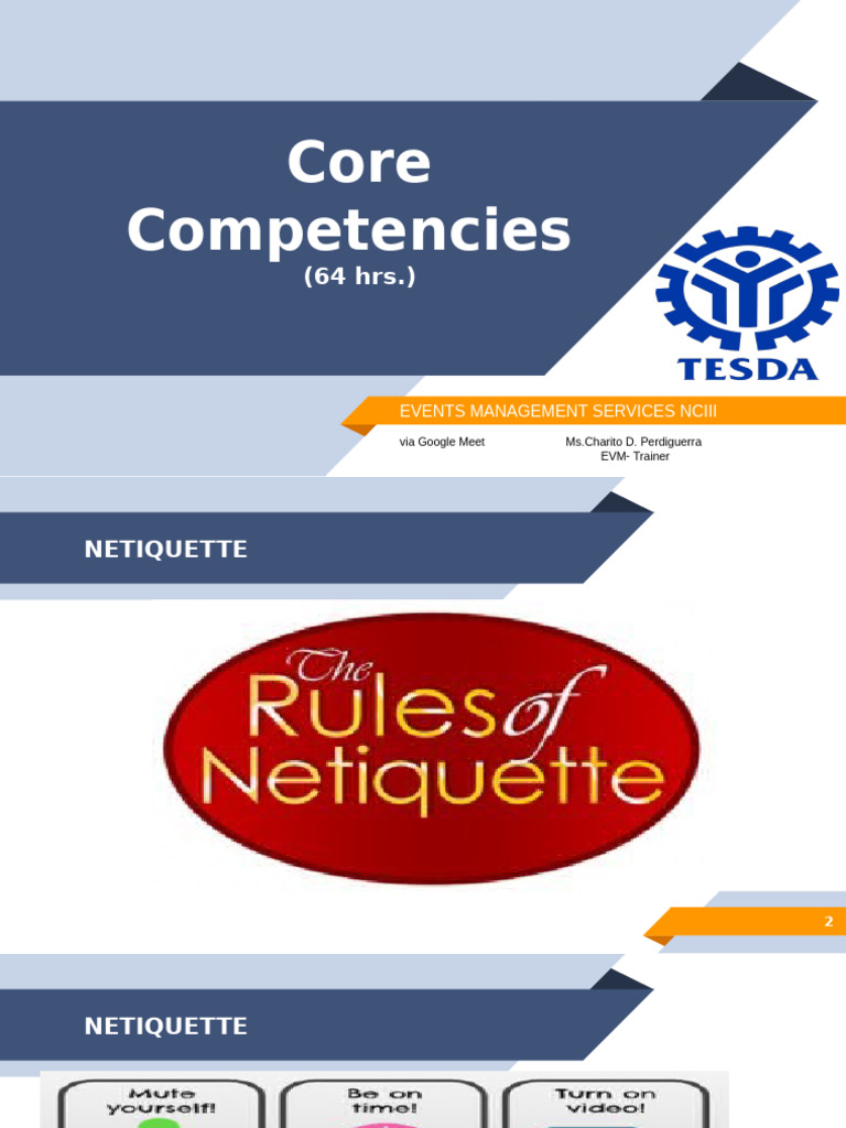Event Management Core Competencies | PDF | Incentive | Wedding