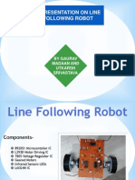 A Presentation On Line Following Robot: by Gaurav Madaan and Utkarsh Srivastava