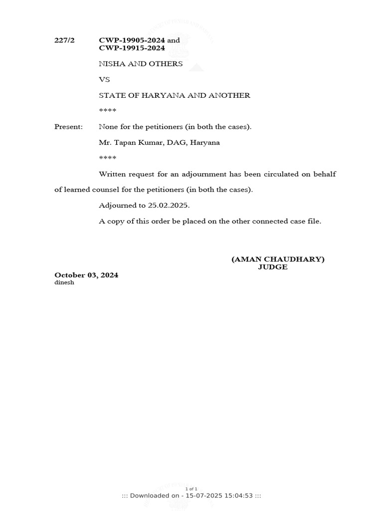 CWP 19905 2024 03 10 2024 Interim Order | PDF
