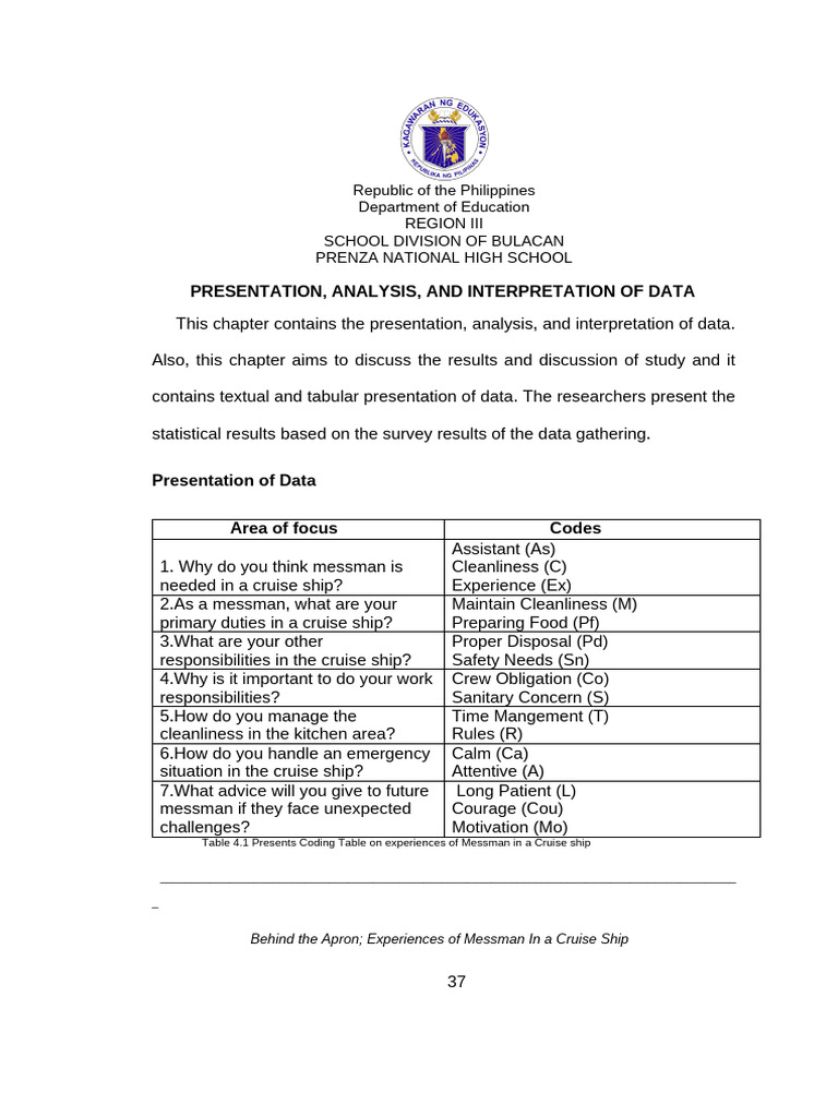 Messman Roles on Cruise Ships | PDF | Cruise Ship | Kitchen