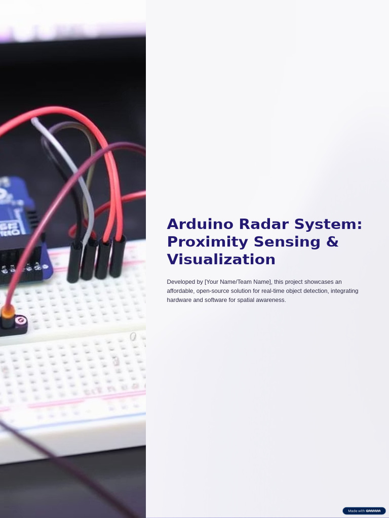 Arduino Radar System for Proximity Sensing | PDF | Arduino | Radar