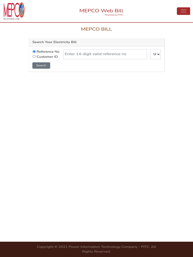 MEPCO Web Bill | PDF