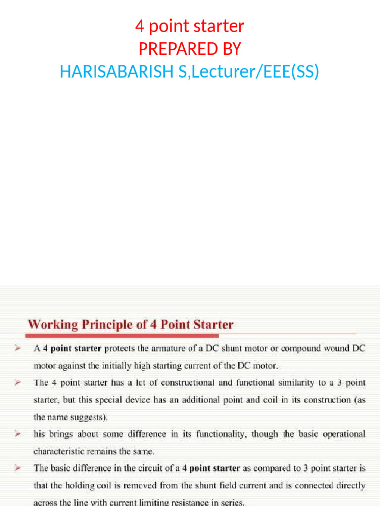 4 Point Starter | PDF