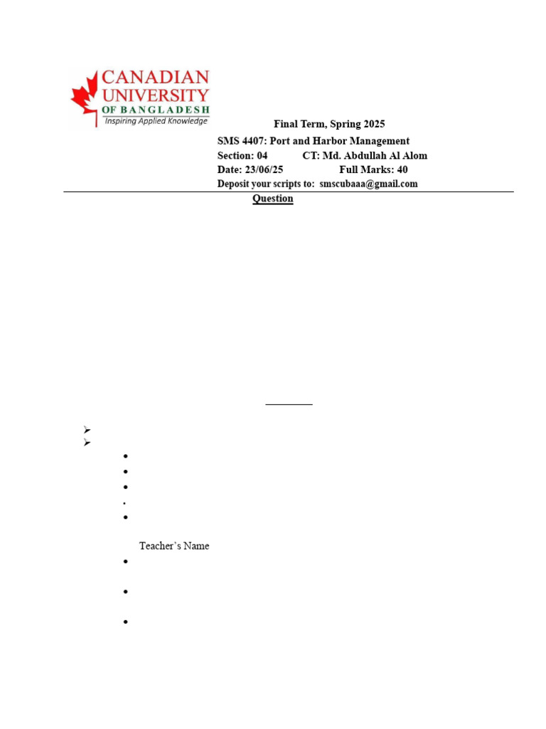 SNS 4407 Final Section 04 | PDF