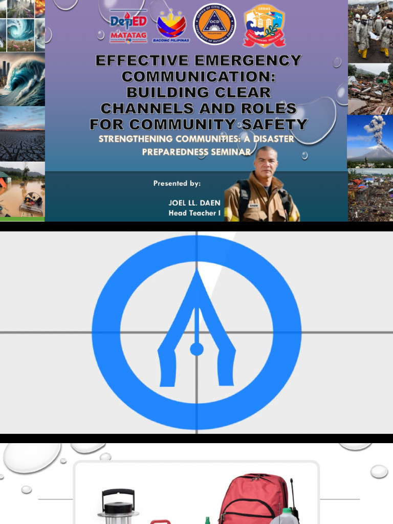 Community Emergency Communication Plan | PDF | Communication | Emergency