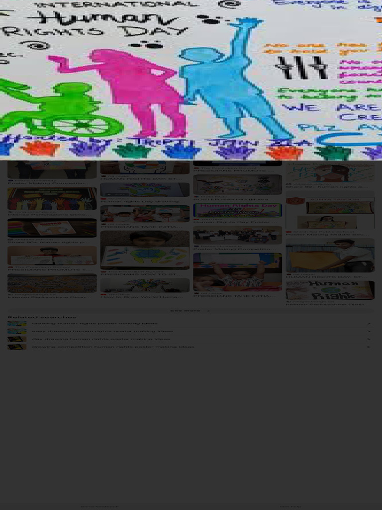 Searchq Human Rights Poster Making Ideas&tbm Isch&ved ...
