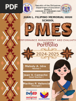 PMES Cover Page Template Design | PDF | Learning | Mentorship