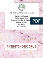 AL-Zaytoonah University of Jordan Faculty of Nursing Antipsychotic Drug Prepared By: Alaa Ali Alabbade. Alosh Al Hmrany. Ms:-Doaa MS:-Hamza