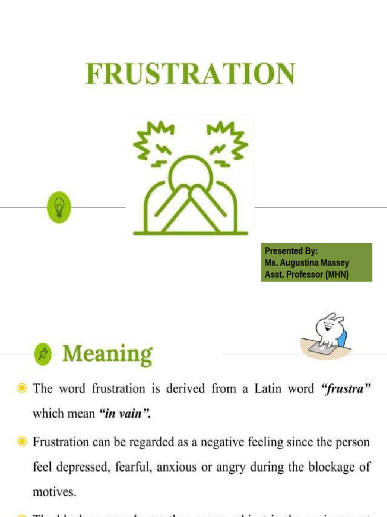 Frustration | PDF