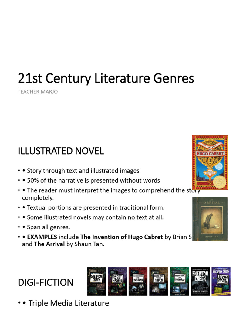 21st Century Digi-Fiction Examples | PDF | Comics | Narrative