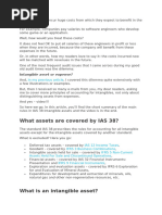IAS 38 Intangible Asset Overview | PDF
