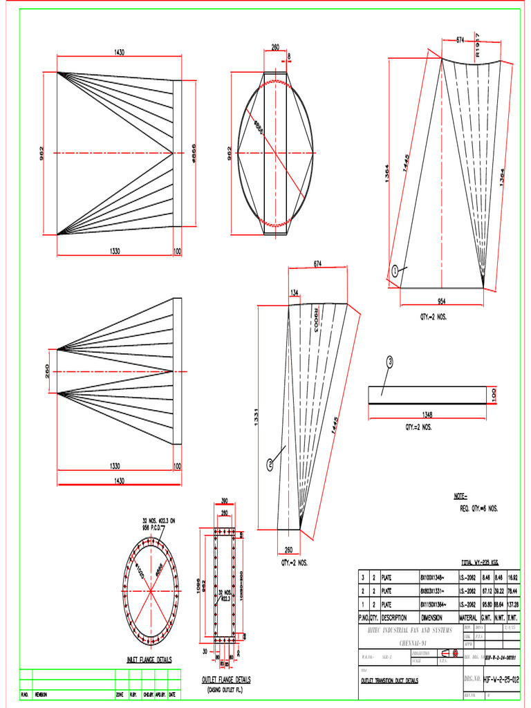 HIF-W-2!25!012 - Transition Drawing | PDF