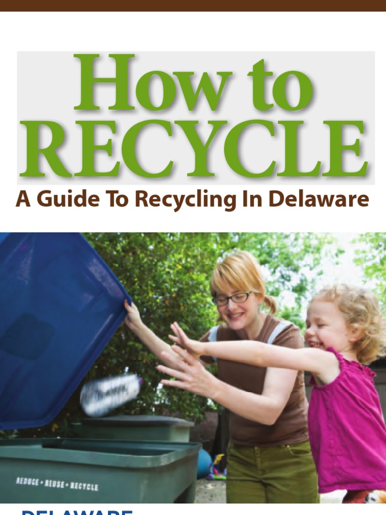 How To Recycle in Delaware PDF Compact Fluorescent Lamp Recycling