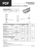 SUP/SUB75N03-04: Vishay Siliconix