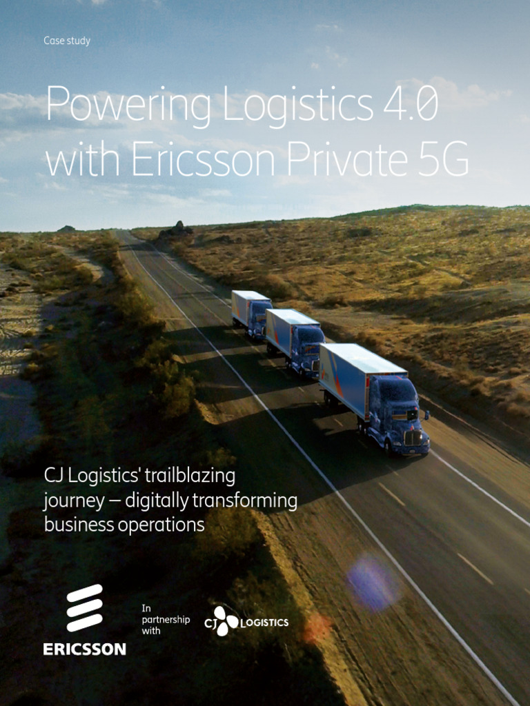 CJ Logistics' Private 5G Revolution | PDF | Logistics | Internet Of Things