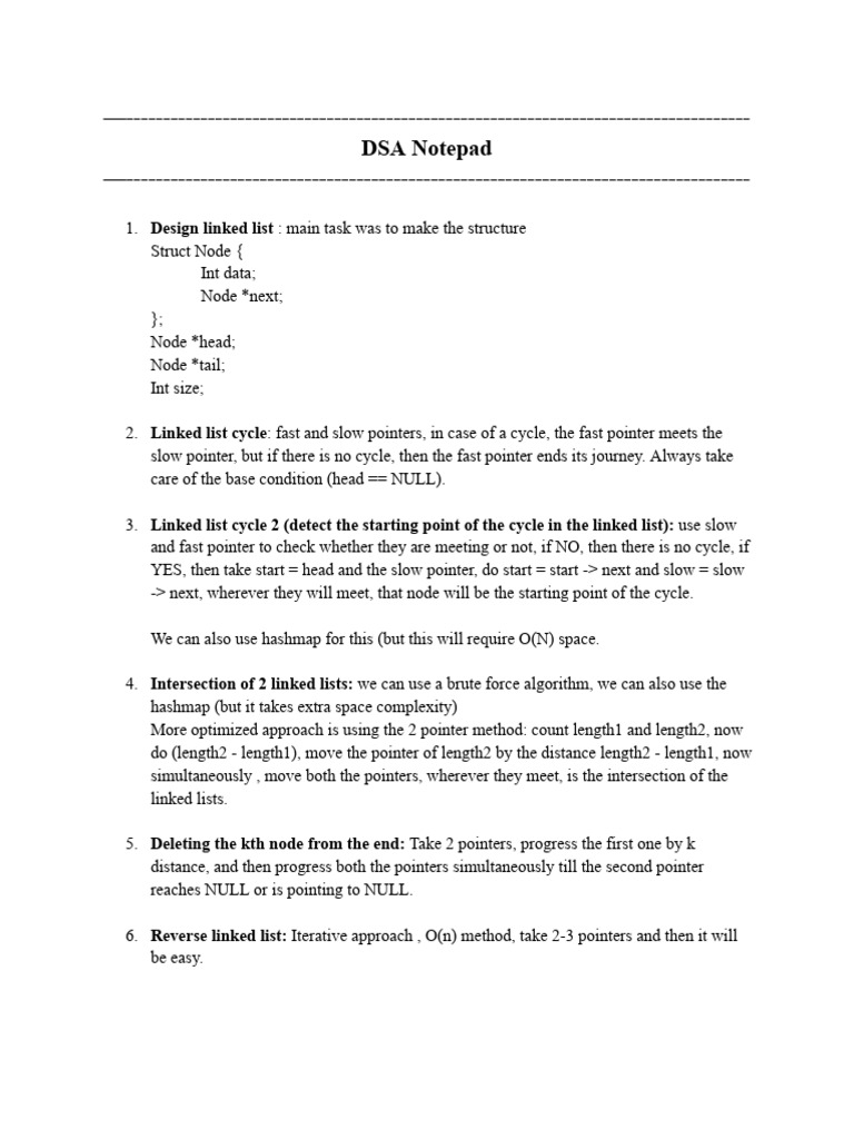 Linked List and Tree Algorithm Guide | PDF | Graph Theory | Discrete ...