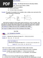 1.1 Concept of A Function