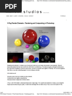 Download VFX Studios Tutorials - V-Ray Render Elements - Rendering and Compositing in Photoshop by Nick Revolt SN88890477 doc pdf