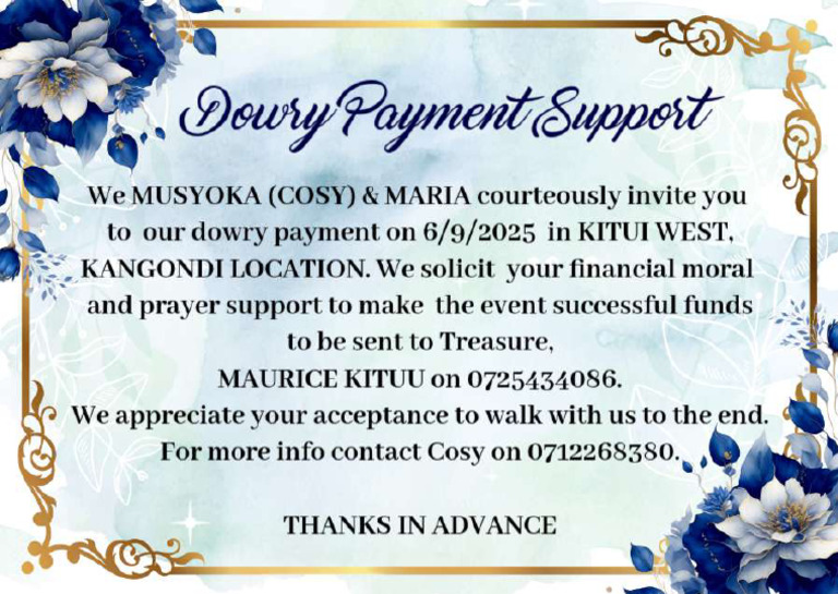 Dowry Card | PDF