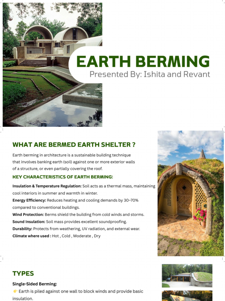 Earth Berming | PDF