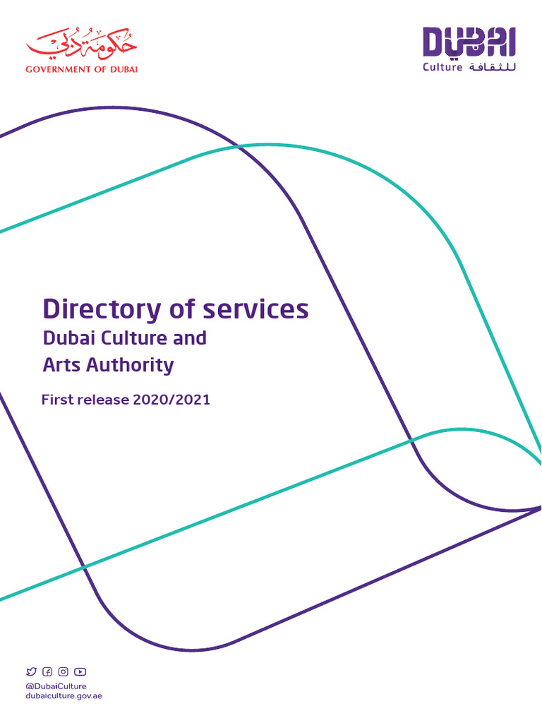 Dubai Culture and Arts Authority Guide | PDF | United Arab Emirates | Dubai