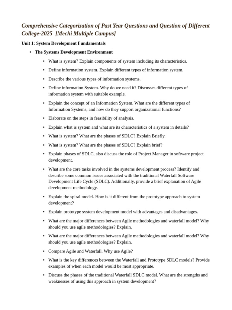 System Development Fundamentals Overview | PDF | Software Development ...